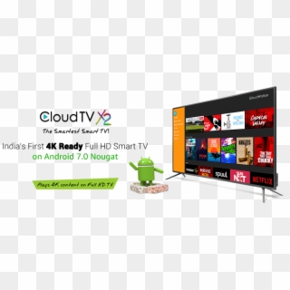 4k Ready Smart Tv - Online Advertising Clipart