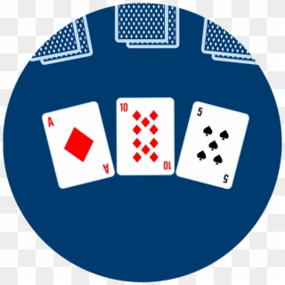 Three Community Cards Are Dealt Face Up In The Centre Clipart
