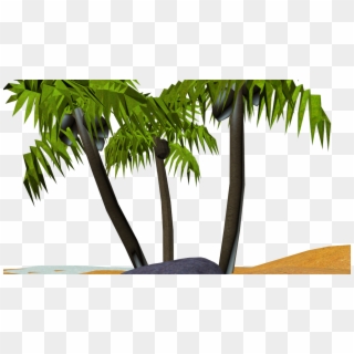 The Last Tree I Just Used A Simple Unwrap To Apply - Palm Tree Clipart