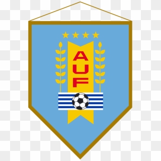 Logo Banderín Uruguay - Asociacion Uruguaya De Futbol Png Clipart
