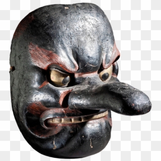 Hanging Mask Mask Japan Scary Spooky Antique - Ancient Oni Mask Clipart