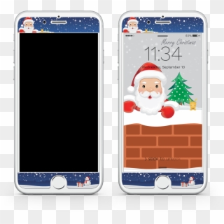 Santa Claus Vector , Png Download - Smartphone Clipart