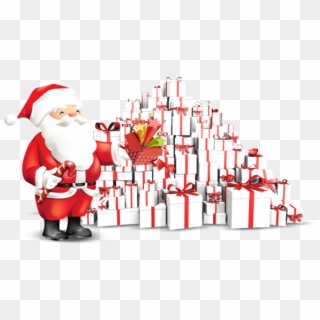 Father Christmas, Christmas Eve, Xmas, Banner Vector, - Casa De Santa Claus Png Clipart