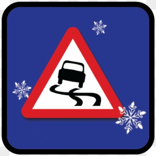 Featured Image - Slippery Road Sign Clipart