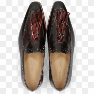 Loafers Lance 36 Turtle Black Red - Leather Clipart