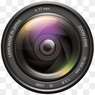 Lens Light Perception - Camera Lens Clipart