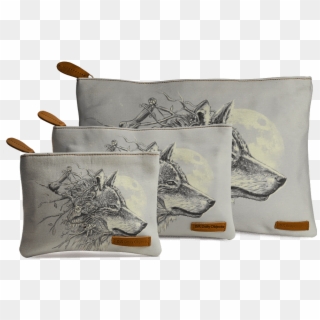 Dailyobjects Gray Wolf Regular Stash Pouch Buy Online - Throw Pillow Clipart