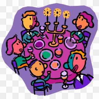 Birthday Dinner Clipart - Clipart Dinner Party - Png Download
