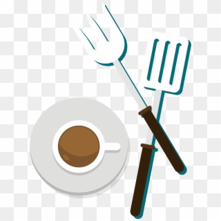 Spoon And Fork Clipart At Getdrawings - Png Download