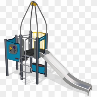 Slide Clipart Outdoor Play - Playground Slide - Png Download