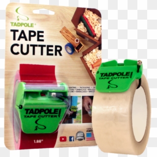 The 2-inch Tadpole Tape Cutter Is Used For Packaging - Adhesive Tape Clipart