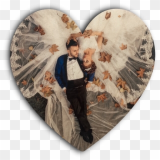 Heart Wood Print - Love Clipart
