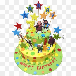 Cartoon Motu Patlu Birthday Cake Designs Trend Koleksi - Birthday Cake For Motu Patlu Clipart