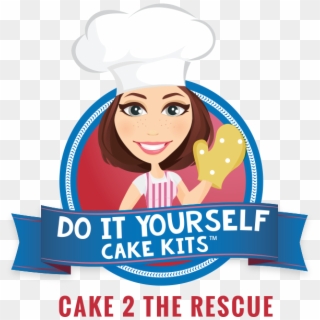 Cake 2 The Rescue Nz - Logo Chef Female Png Clipart