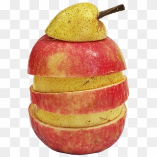 Apple Pears Fruit Fruit Slices Discs Pear Cut - Irisan Buah Png Clipart