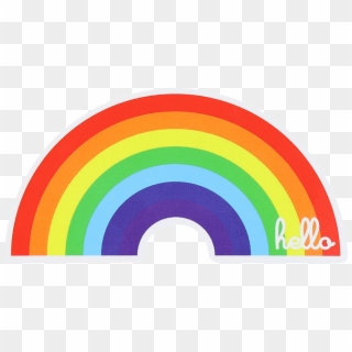 Sticker Transparent Rainbow - Circle Clipart