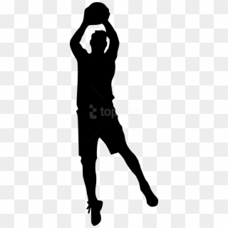 Free Png Basketball Player Silhouette Png - Basketball Player Silhouette Png Clipart