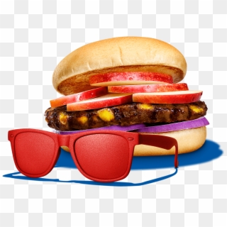 Crisp Apple Burger - Junk Food Clipart