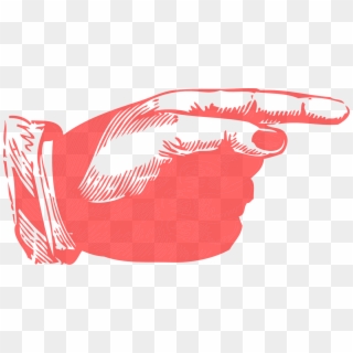 Hand Pointing Strict Png Image - Pointing Finger Clip Art Transparent Png
