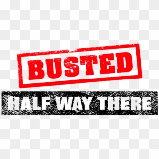 Busted Halfway There Logo Clipart