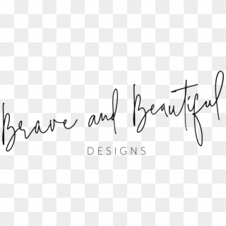 Brave Beautiful Designs - Calligraphy Clipart