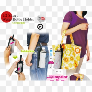 Home > Products > 1/2 Smart Water Bottle Holder - Shoulder Bag Clipart