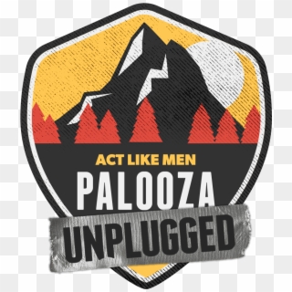 Act Like Men Palooza Unplugged - Emblem Clipart