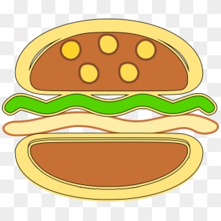 Excelent Burger Clipart Icon Picture - Png Download