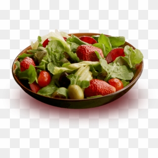 Crispy Wai Wai, Arugula And Strawberry Salad - Fruit Salad Clipart