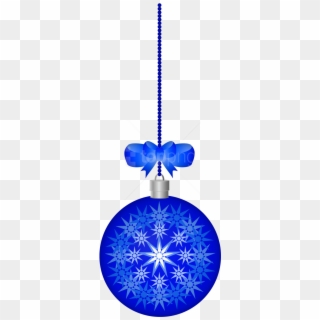 Free Png Download Christmas Ball Blue Transparent Clipart