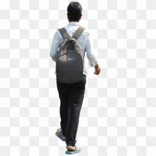 After Work Ontheway Home Man Boy Indian Jugaadrender - Backpack Clipart
