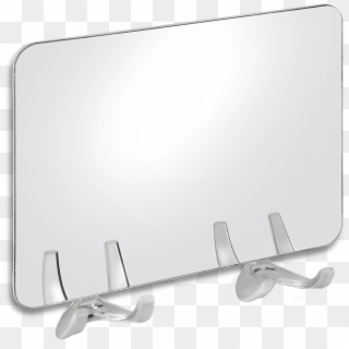 Espelho Anti-embaçante Retangular Com Ventosas - Monochrome Clipart