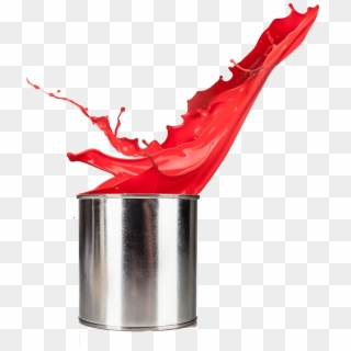 Bucket Transparent Red Paint - 紅 油漆 Clipart