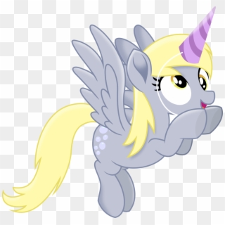 My Little Pony Clipart Pegasus Unicorn - My Little Pony The Movie Derpy Hooves - Png Download