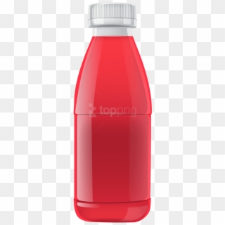 Free Png Download Red Juice Bottle Clipart Png Photo - Juice Bottle Clipart Png Transparent Png