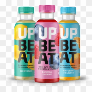 Upbeat Drinks Water - Plastic Bottle Clipart