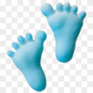 #baby #footprints #feet #love #cute #blue - Blue Baby Feet Clipart