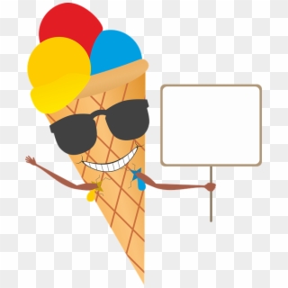 Ice Ice Cream Soft Ice Cream Waffle Summer - Balanced Diet Is An Ice Cream Clipart