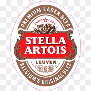 Rotulo Stella Artois Png - Label Clipart