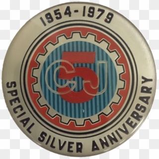 Silver Anniversary - Circle Clipart