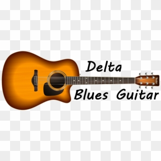 Delta Blues Guitar - Acoustic Guitar Clipart