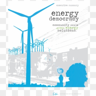 Executive Summary Cover - Energy Democracy Clipart