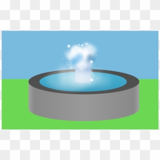 Clipart - Water Fountain - Circle - Png Download