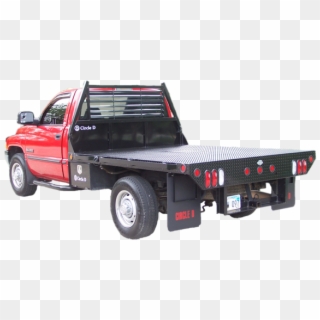 Circle D Pickup Flatbed Clipart