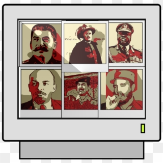 This Network Monitor Icon Dictator Themed Icon Set - Benito Albino Mussolini Clipart