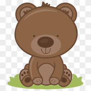 Ursinho Marrom - Baby Bear Cute Clipart - Png Download