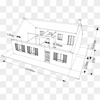 House Sketch - House Sketch Png Clipart