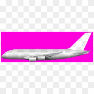A380 - Airbus A380 Template .png Clipart