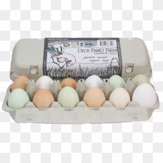 Certified Organic Eggs - Box Clipart