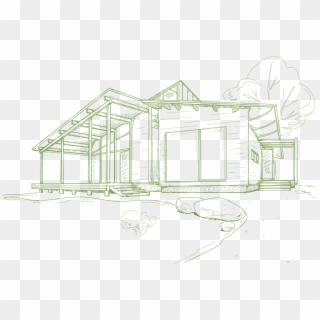 We Don't Build Houses, We Build Homes - Sketch Clipart